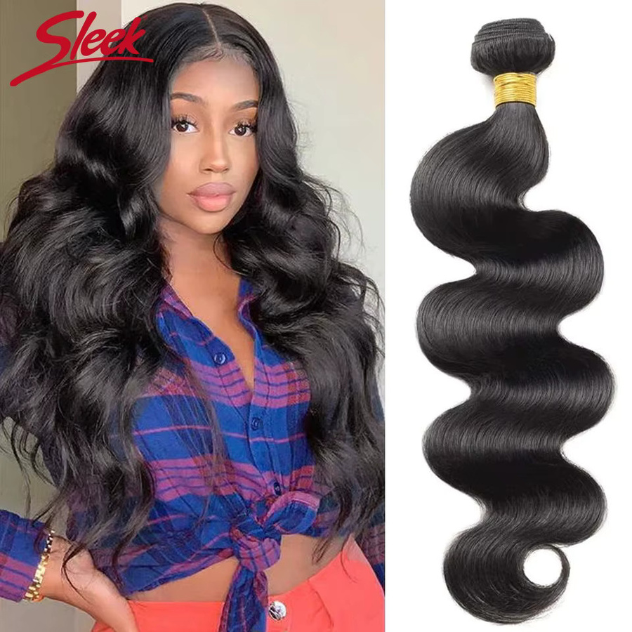 Sleek Brasilianische Körper Welle Haar Extensions, Remy Haar Bundles, Unisex - Bild 2