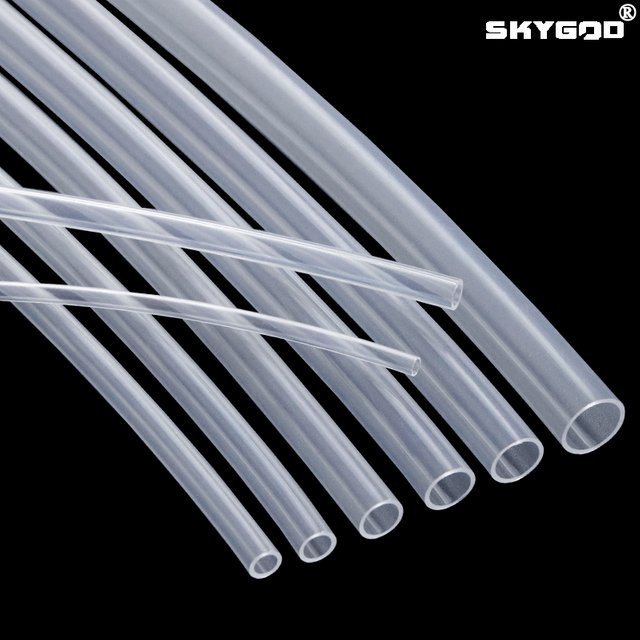 Transparenter PTFE-Schlauch mit FEP-Isolierung für 3D-Drucker, starres Extruder-Rohr für J-Kopf, Innendurchmesser: 0,5 mm bis 10 mm - Bild 1