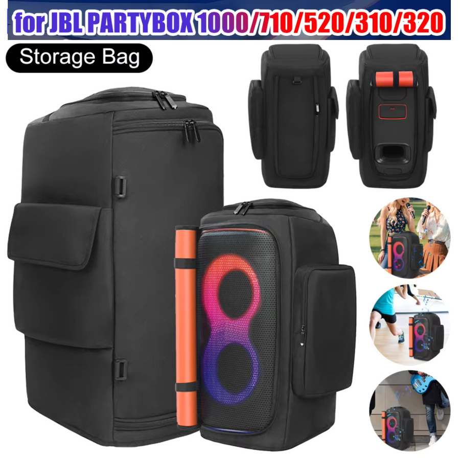 Wasserdichte Tragetasche für JBL PartyBox Lautsprecher in Schwarz - Bild 2