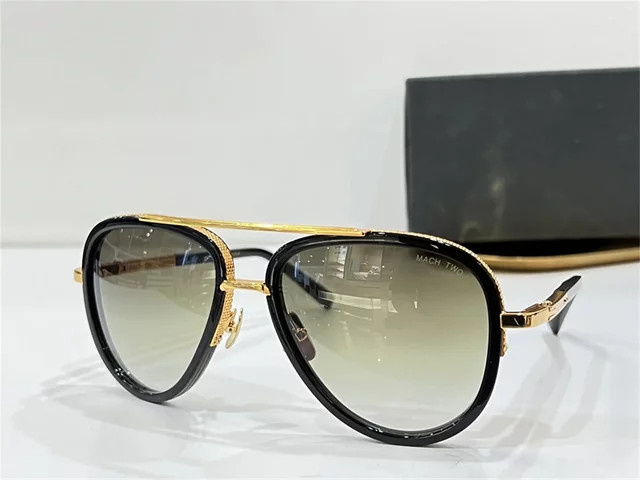ADITA DRX-2031 Sonnenbrille, Aviator, Vollrand, Titanium, Black, Unisex - Bild 1