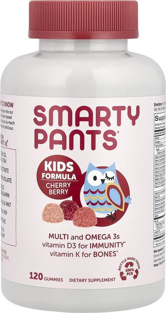 SmartyPants Kinderformel Kirsche/Beere Fruchtgummi 120 g - Bild 1