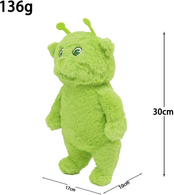 Gnarp Katze Alien-Meme Plüschtier, 30cm, ab 14 Jahre - Bild 1