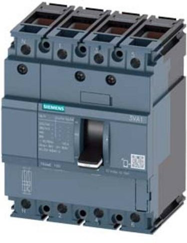 Siemens 3VA1050-3ED46-0AA0 Leistungsschalter in Grau mit einem Einstellbereich von 50-50A und einer maximalen Schaltspannung von 690 V/AC - Bild 1