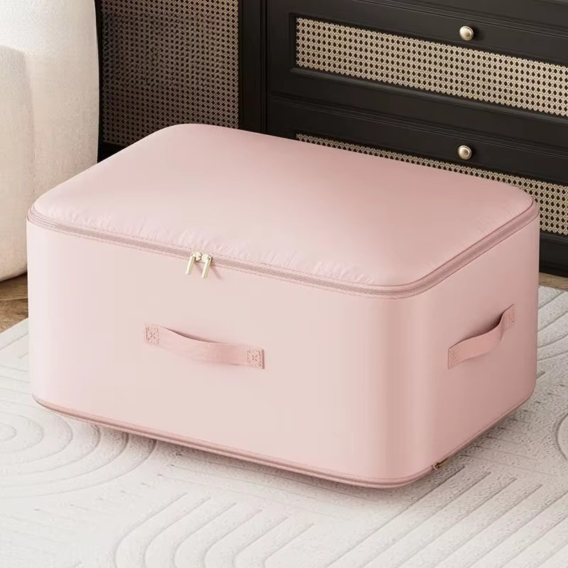 Faltbarer Materialkompressions-Verpackungswürfel in Pink zur staubdichten und feuchtigkeitsbeständigen Aufbewahrung mit großer Kapazität - Bild 2
