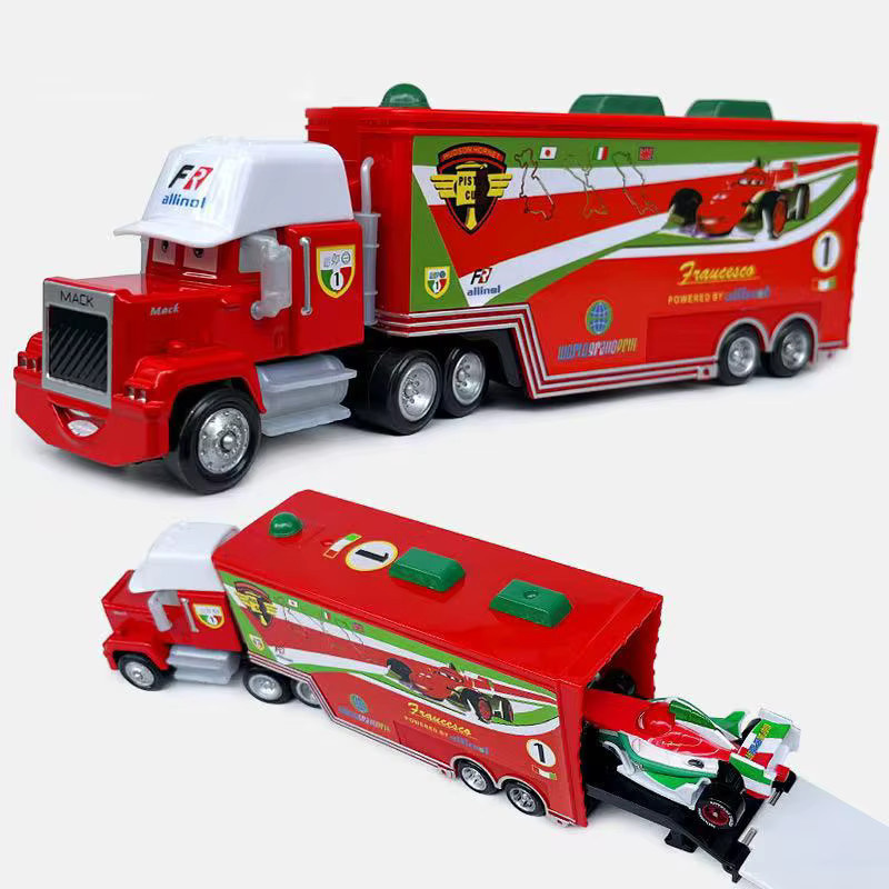 TAKARA TOMY Disney Pixar Cars Container-Truck-Set, Automodell, Spielzeug-LKW - Bild 3