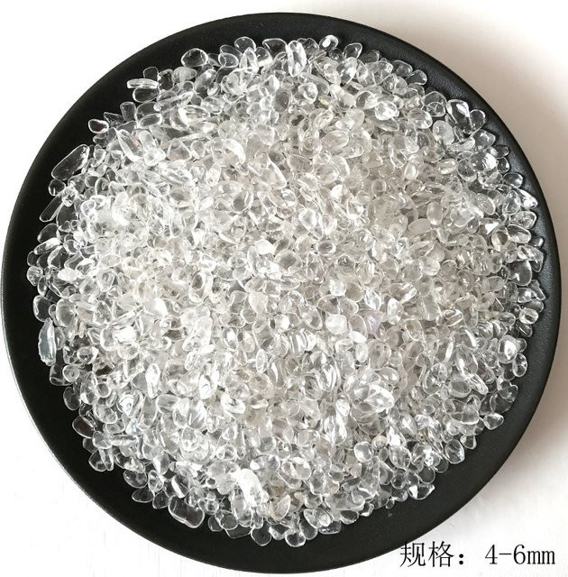 STONE BROTHERS Quarzpunkte aus natürlichem weißem Kristallstein, 100 g - Bild 1