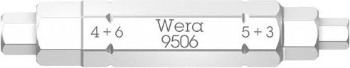 Wera 4-in-1 Sechskant-Bit 9506 SB in Silber - Bild 1