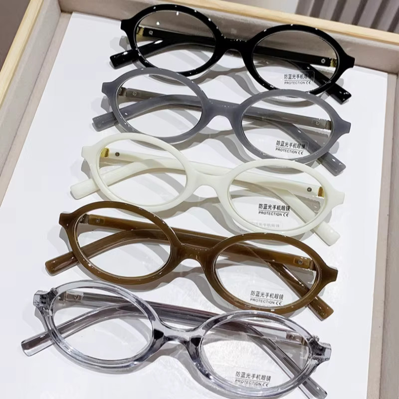 Photochrome Myopiebrille, Unisex, Vollrand, Rund, Kunststoff, Schwarz - Bild 2