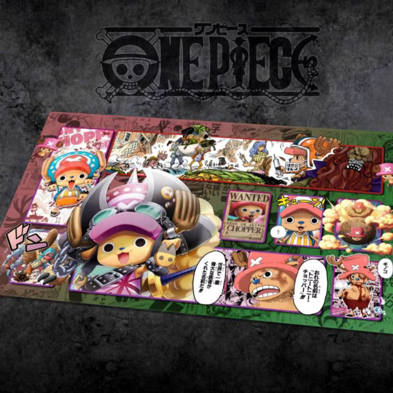 One Piece Spielmatte Ruffy Marshall D Teach, Sammelkartenspielmatte - Bild 2