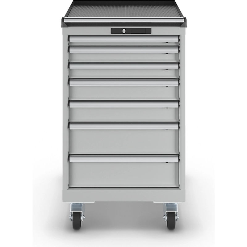 Lista Schubladenschrank mobil 27x36E mit KEY Lock, Farbe Grau, B/T/H: 56,4 x 72,5 x 99,0 cm - Bild 2