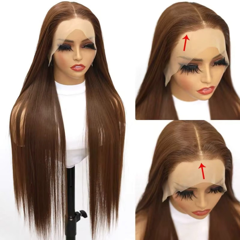 Suri Hair Synthetikperücke, 26 Zoll, Mokkabraun, Damen - Bild 2
