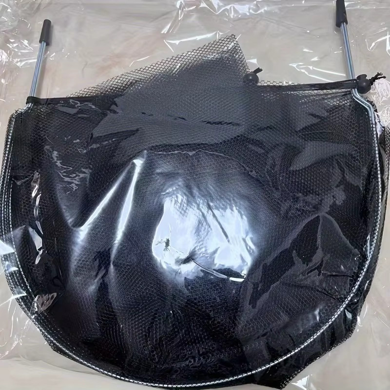 Mehrzweck-Klappgartentunnel mit PVC-Rahmen und insektensicherem Netz in Schwarz zum Schutz von Gemüse und Obst oder als Hühnerstall - Bild 3