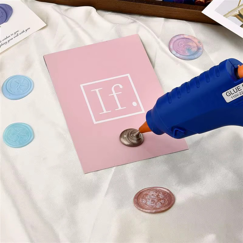 5 Stück DIY Siegelwachs Sticks in Multicolour für Briefmarken und Dekorationen - Bild 2