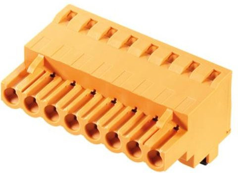 Weidmüller Buchsengehäuse-Kabel BL/SL Orange, Polzahl 16, Rastermaß 5.08 mm, 18 Stück - Bild 1