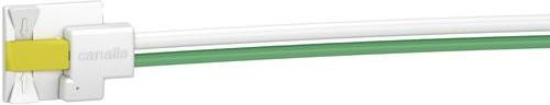 Schneider Electric KBC Abgangsadapter KBC16DCS201T, 16A, direkt, L3+N+PE, 1m Kabel, Fernsteuerkontakt & Buskabel, Weiß - Bild 1