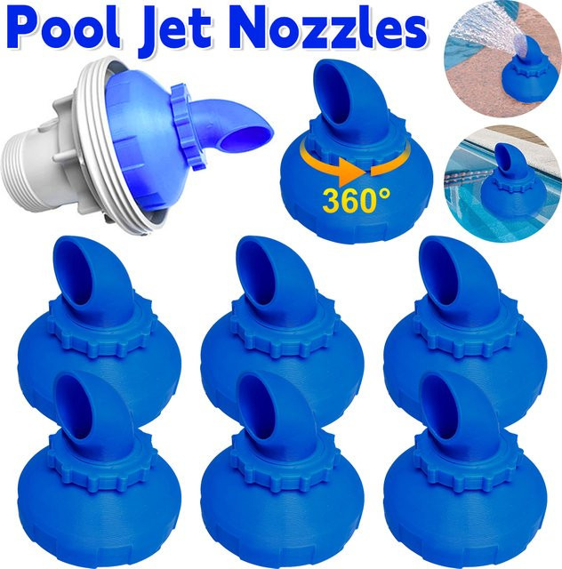 Intex Pool Jet Düse 360 Grad drehbarer Rücklauf für Schwimmbäder und Einlassdüsen - Bild 1