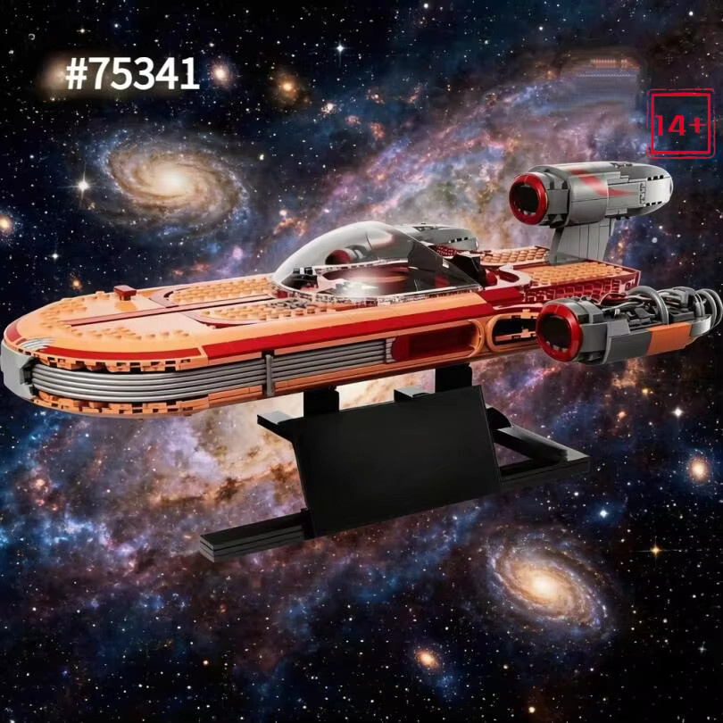 Moc Star Battle Luke Raumschiff-Modell, Baustein-Set, 1890 Teile, ab 14 Jahren - Bild 3