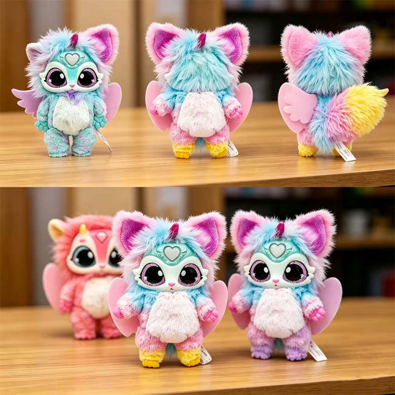 Magisemixies Magicasel Einhorn-Katze, Plüschtier, Einhorn, Bunt / Mehrfarbig - Bild 2