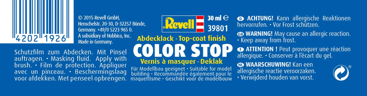 Revell Color Stop Liquid Mask 30ml - Bild 3