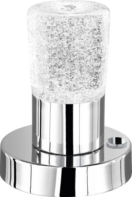 Trio LED-Tischleuchte mit Touch-Funktion in Chrom und Glas, dimmbar, warmweiß - Bild 1