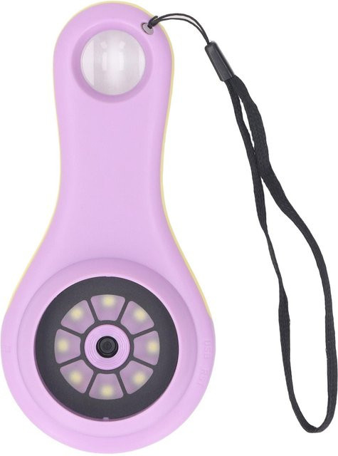 Elektronisches Mikroskop 500x Vergrößerung, Handlupe, Purple - Bild 1