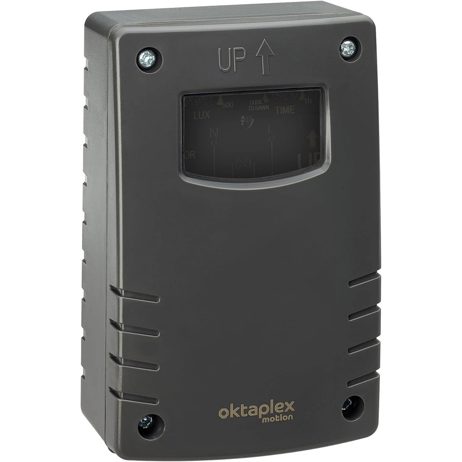 Oktaplex Dämmerungsschalter für Außenbereich IP65 Anthrazit 230V - Bild 2