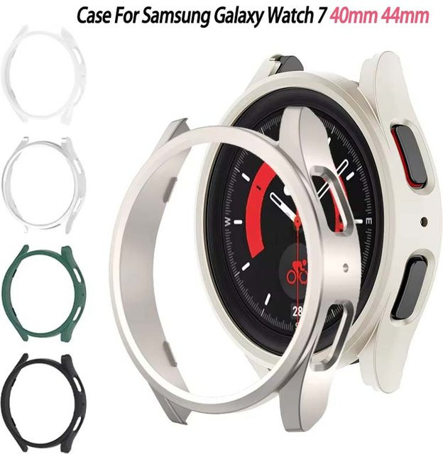 Samsung PC-Hülle für Galaxy Watch 7, 40 mm, 44 mm, transparent, Unisex - Bild 1