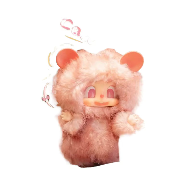 52TOYS Pippa V1 Macaron Serie Blind Box, Käse Maus Plüsch Puppe, Tasche Anhänger - Bild 2