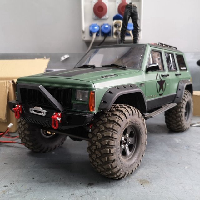 Axial Cherokee Karosserie, 1/10, Lackierter Hartplastik, Grün - Bild 1