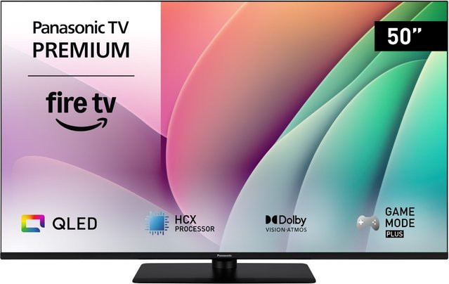 Panasonic QLED-TV TV-50W80AEZC in Schwarz, 126 cm (50 Zoll) - Bild 1