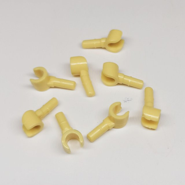 LEGO 983 Baustein Figuren Teile Körperteil Hand, 100-teiliges Set, ab 14 Jahren - Bild 1