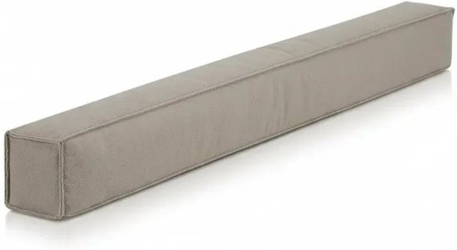 Beautissu Marin OM Zugluftstopper Grau B/H: 100 x 6,5 cm - Bild 1