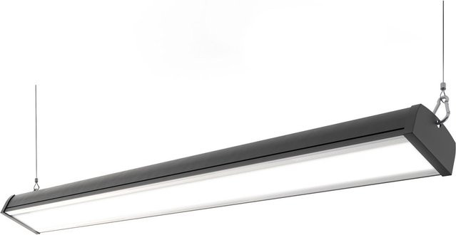 Maximus LED Linear Highbay Fluter 100 Watt in Weiß mit neutralweißem Licht und IP65 Schutzart - Bild 1