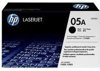 HP Original Toner CE505A 05A Schwarz für Laserdrucker mit 2.300 Seiten Kapazität - Bild 1