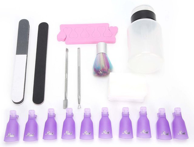 Koogeelife Nagellack Entferner Werkzeugset, Unisex - Bild 1