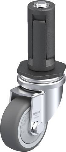 Blickle LRA-PATH 50KF-ER03 Lenkrolle Expander in Grau mit 50mm Rad-Durchmesser und 75kg Tragfähigkeit - Bild 1
