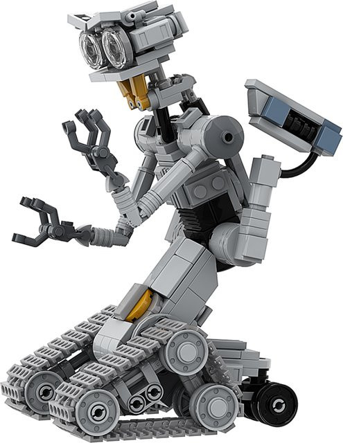 Gobricks MO Military Johnnyed 5 Astros-Roboter-Bausteine-Set, Weltraum - Bild 1