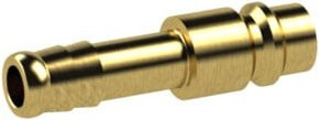 Riegler Einstecktülle für Kupplungen NW 7,2 - 7,8, MS blank, Tülle LW 6, Farbe: Gold - Bild 1