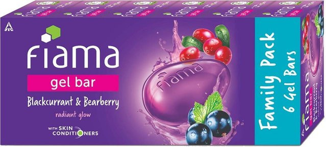 Fiama Gel-Seife Schwarze Johannisbeere und Bärentraube, 125 g, Unisex - Bild 1