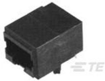TE Connectivity High Performance Mod Jacks 5557788-1 Schwarz - Bild 1