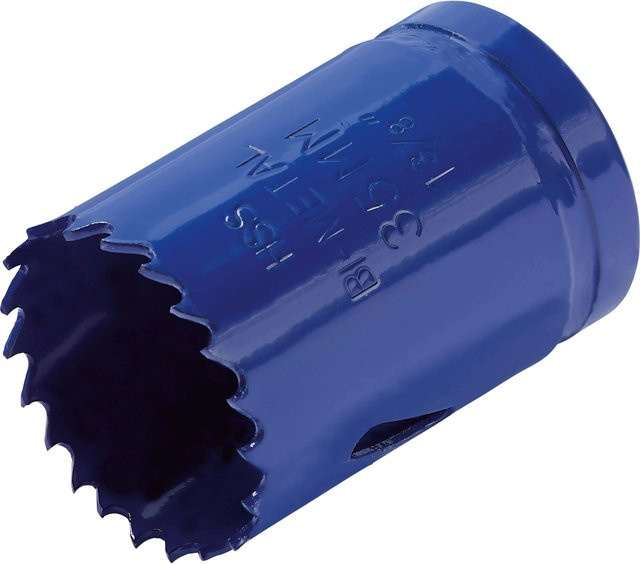 LUX-TOOLS Bi-Metall Lochsäge in Blau mit Ø 35 mm - Bild 1