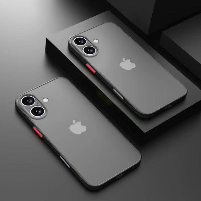 Stoßfeste Silikon Schutzhülle für Apple iPhone 17 16 15 14 13 12 11 Pro Max Plus XR X XS in Schwarz - Bild 1
