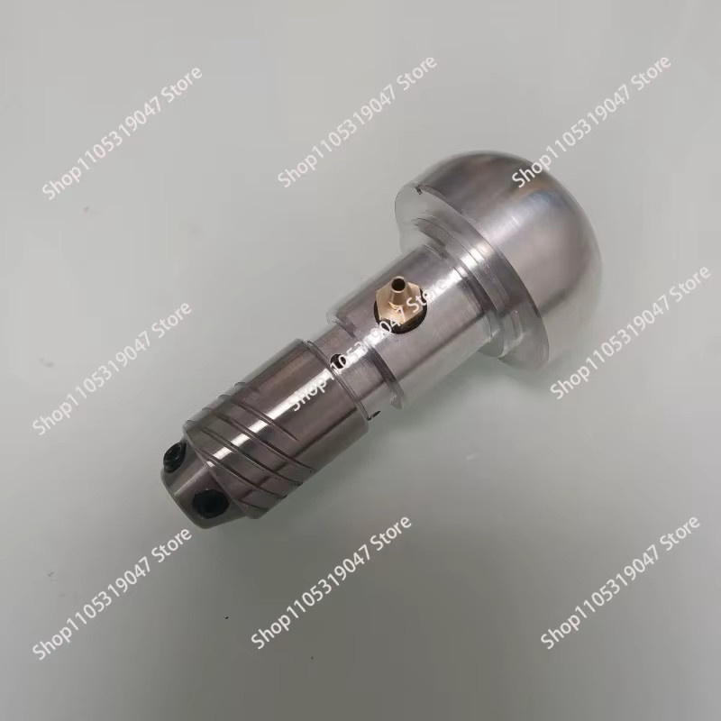 Pneumatisches Schiebemesser mit Luftpumpe und Metallgriff in Gold oder Silber für Graviermaschinen - Bild 2