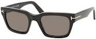 Tom Ford FT 1333 Sonnenbrille, Vollrand, quadratisch, Herren, black, grey, plastic - Bild 1
