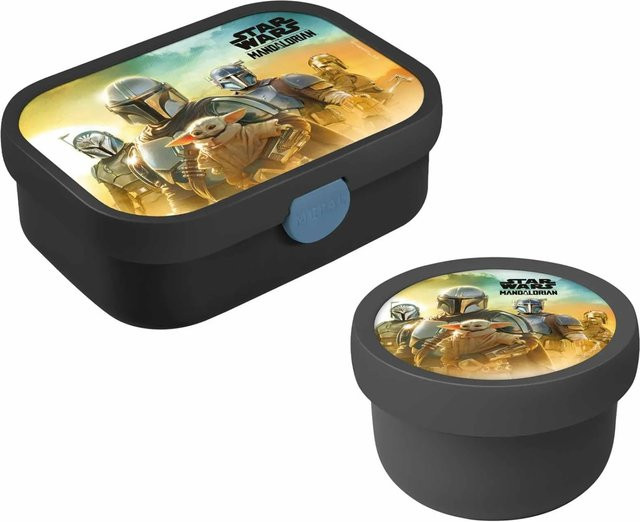 Mepal Campus Obst- und Bentobox Star Wars Schwarz 300 ml & 750 ml - Bild 1
