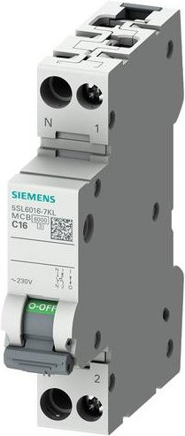 Siemens Leitungsschutzschalter 5SL6013-7KL MCB 13A grau - Bild 1