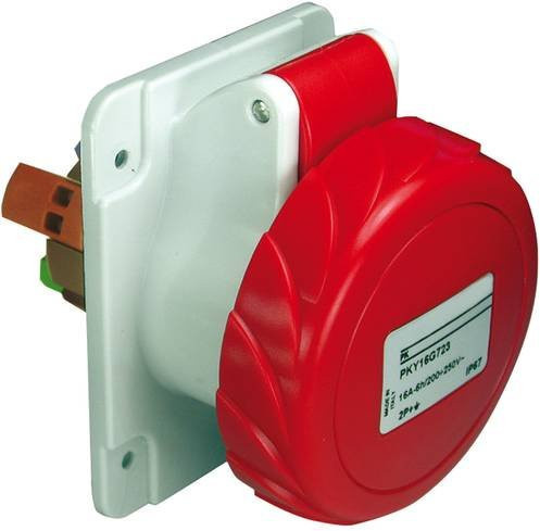 Schneider Electric PKY16G735 CEE Anbaudose 16A 415V Rot - Bild 1