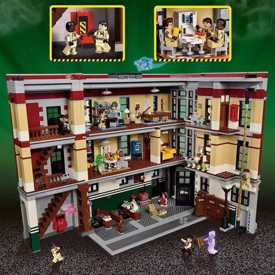 Potdemiel Ghostbusters Feuerwehrhaus Hauptquartier, Bausteine Set, 4634 Teile, ab 14 Jahren - Bild 5
