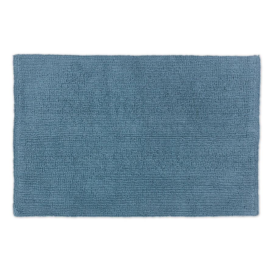 Schöner Wohnen Badteppich Bahamas Hellblau aus Baumwolle, Breite: 60 cm, Tiefe: 90 cm - Bild 2