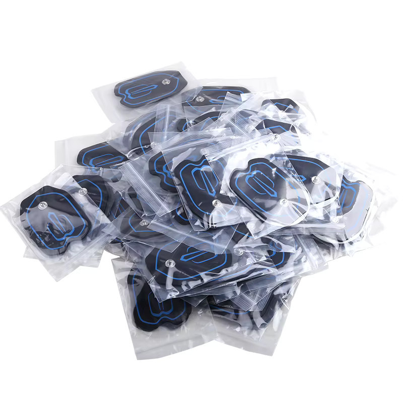 Selbstklebende Vlies-TENS-Elektrodenpads in Schwarz für elektrische Muskelstimulatoren und Niederfrequenz-Muskelmassagegeräte von yinhang - Bild 5